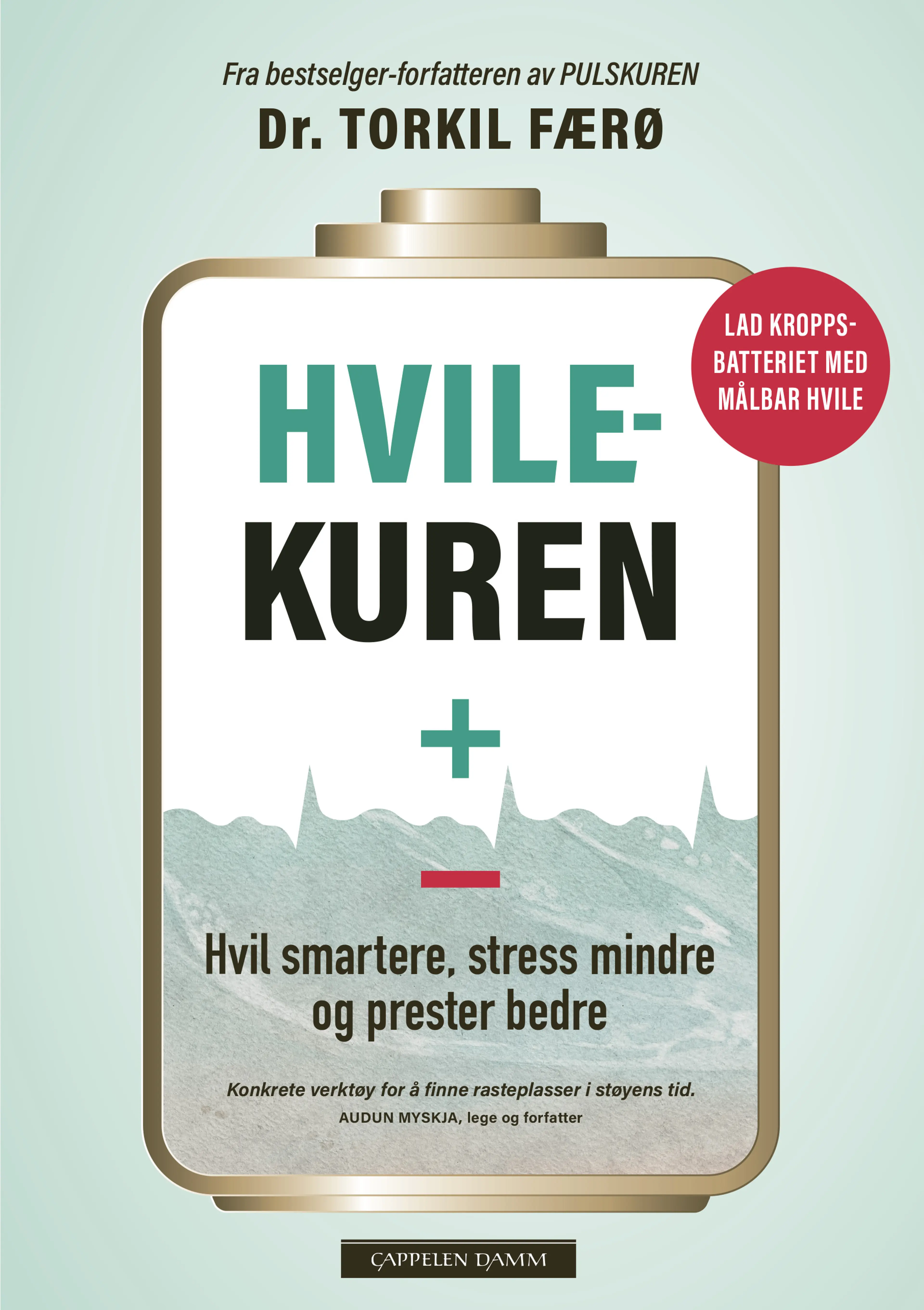 Omslag Hvilekuren av Torkil Færø (Innbundet)