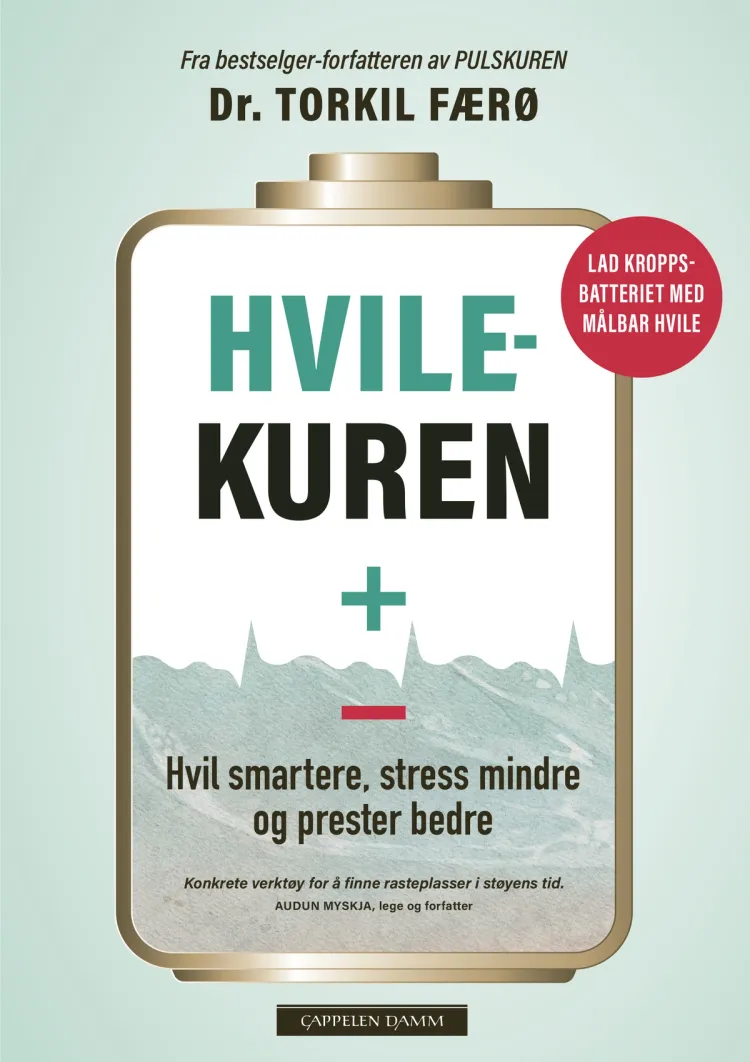 Omslag Hvilekuren av Torkil Færø (Innbundet)