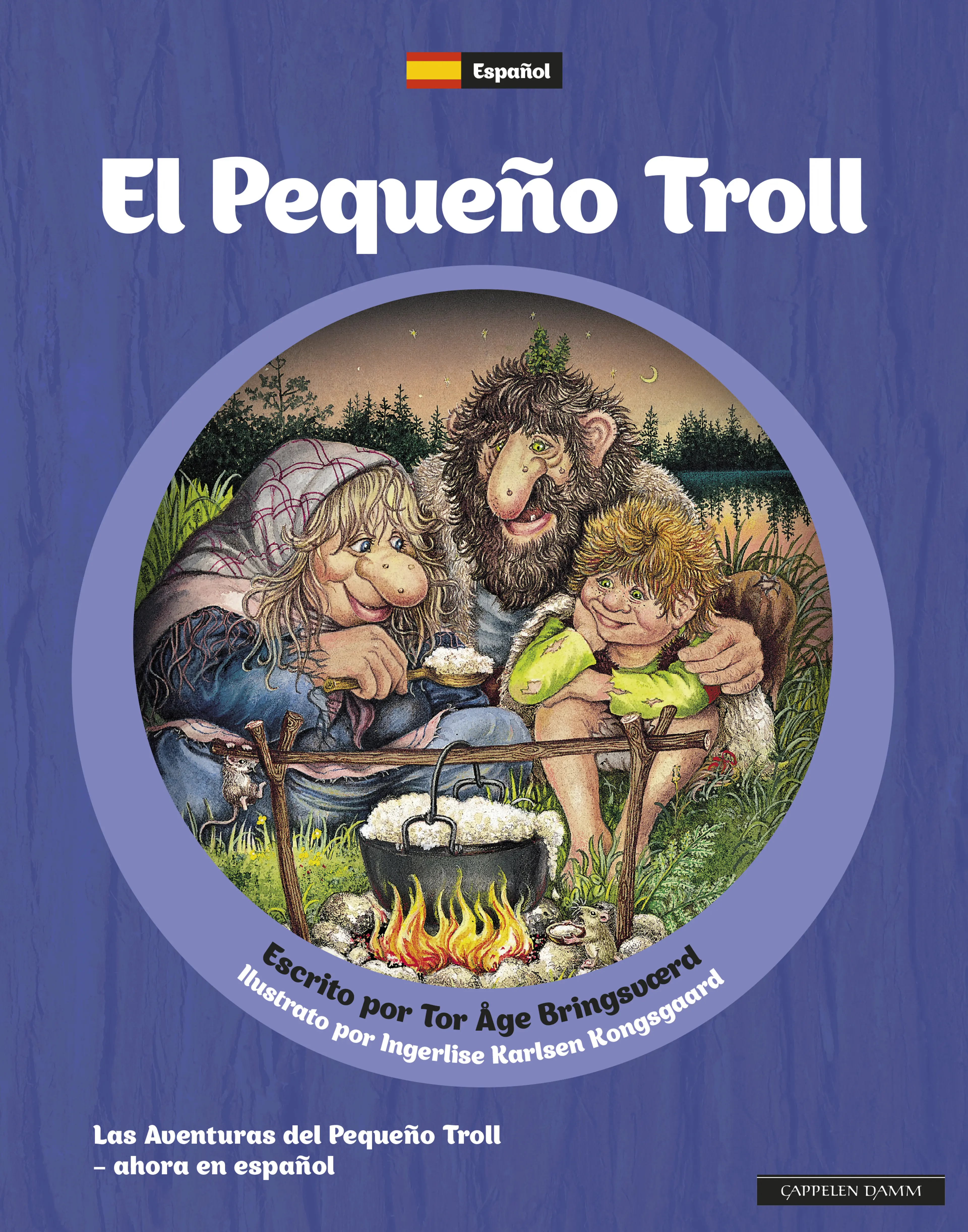 Omslag Lilletrollet (spansk) av Tor Åge Bringsværd (Innbundet)