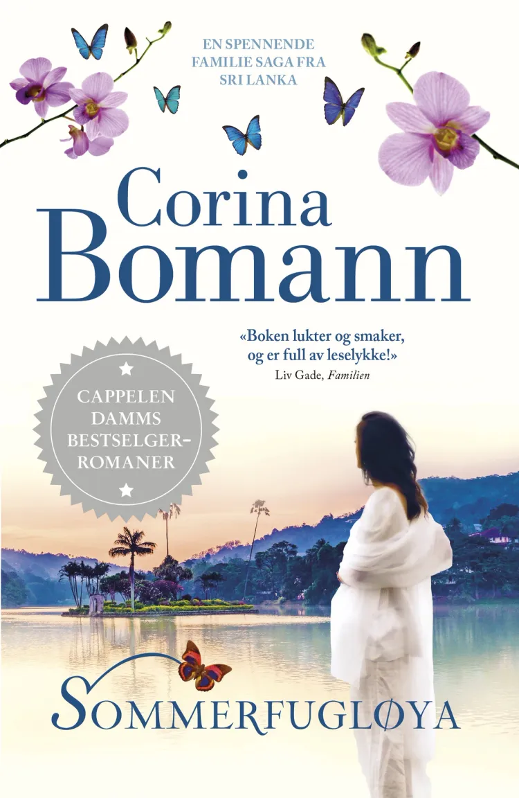 Omslag Sommerfugløya av Corina Bomann (Heftet)