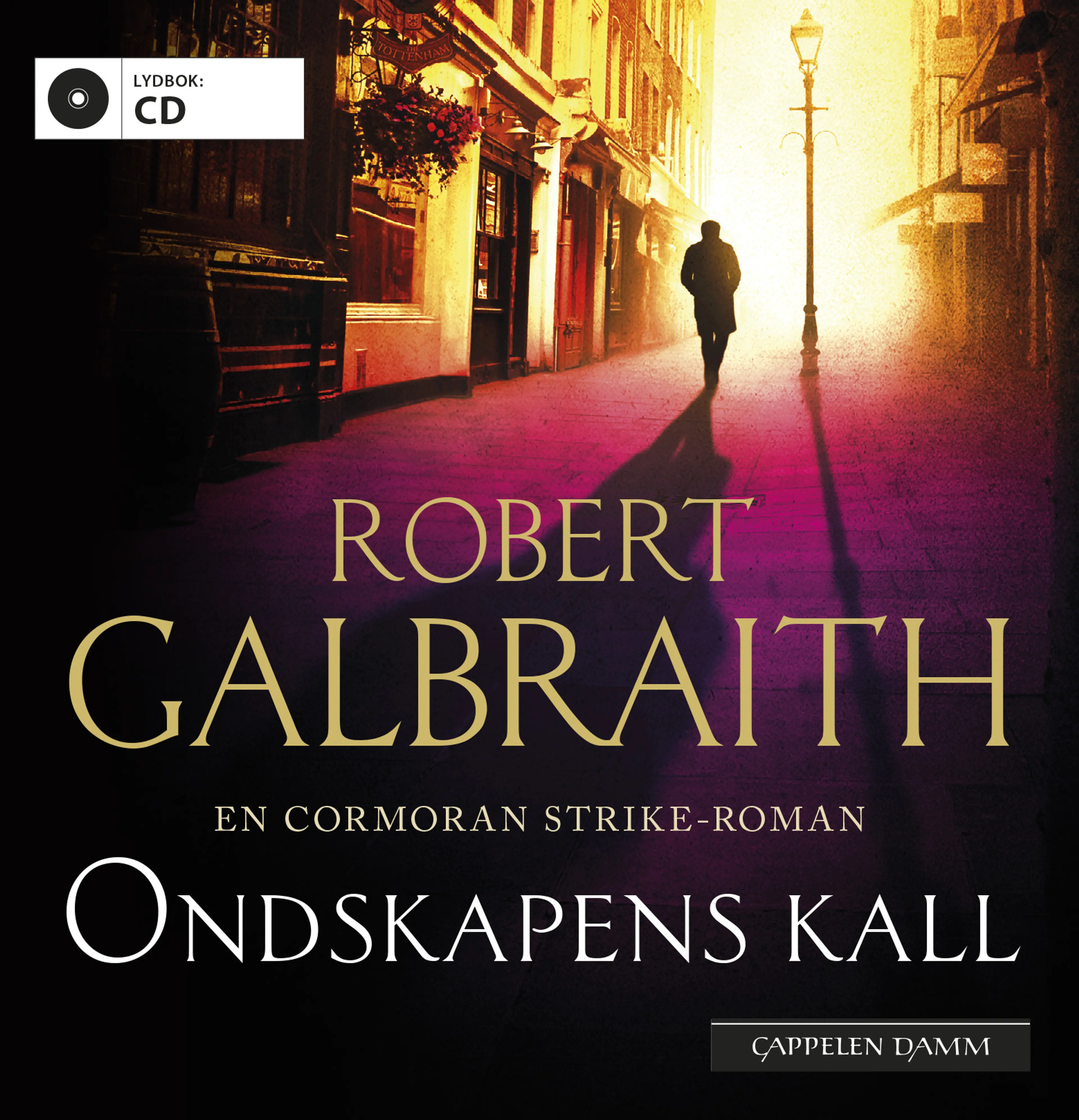 Omslag Ondskapens kall av Robert Galbraith (CD)