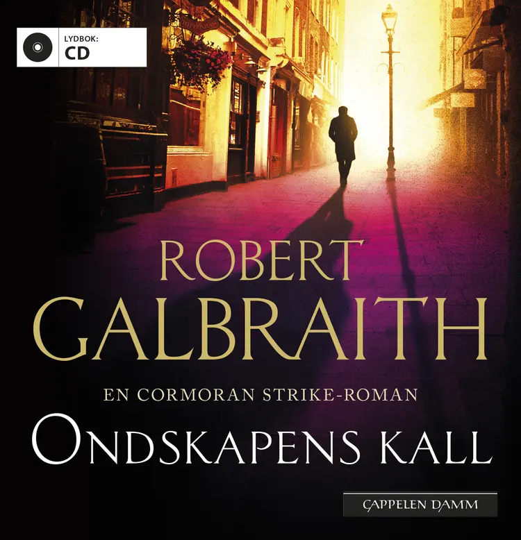Omslag Ondskapens kall av Robert Galbraith (CD)