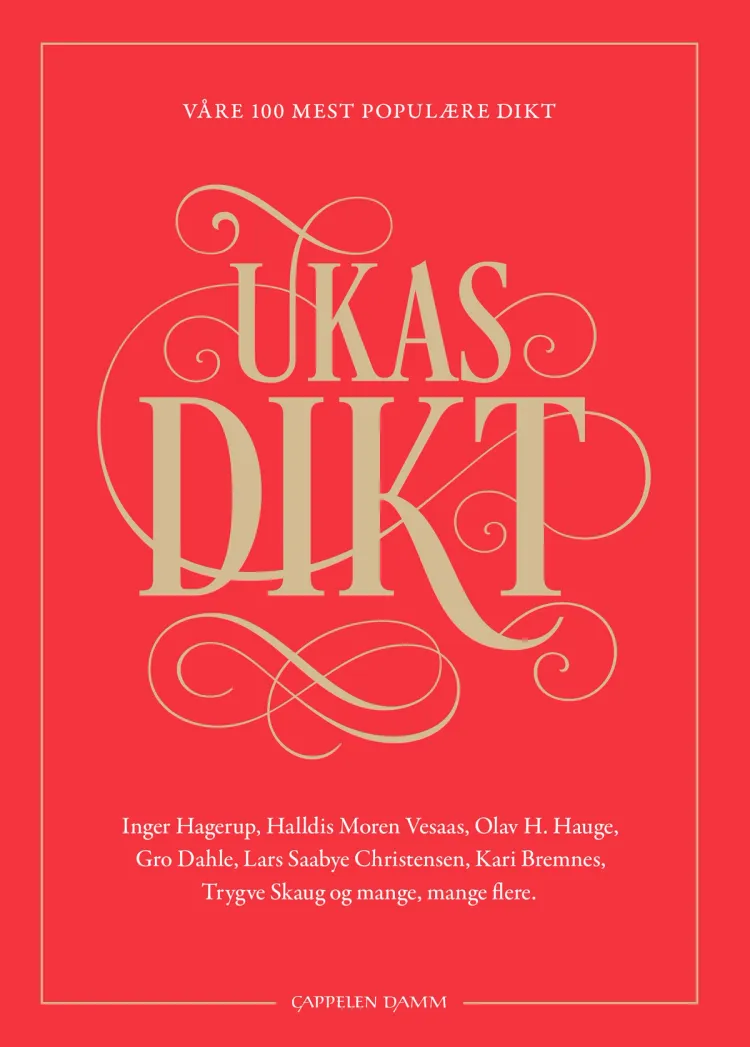 Omslag Ukas dikt (Innbundet)