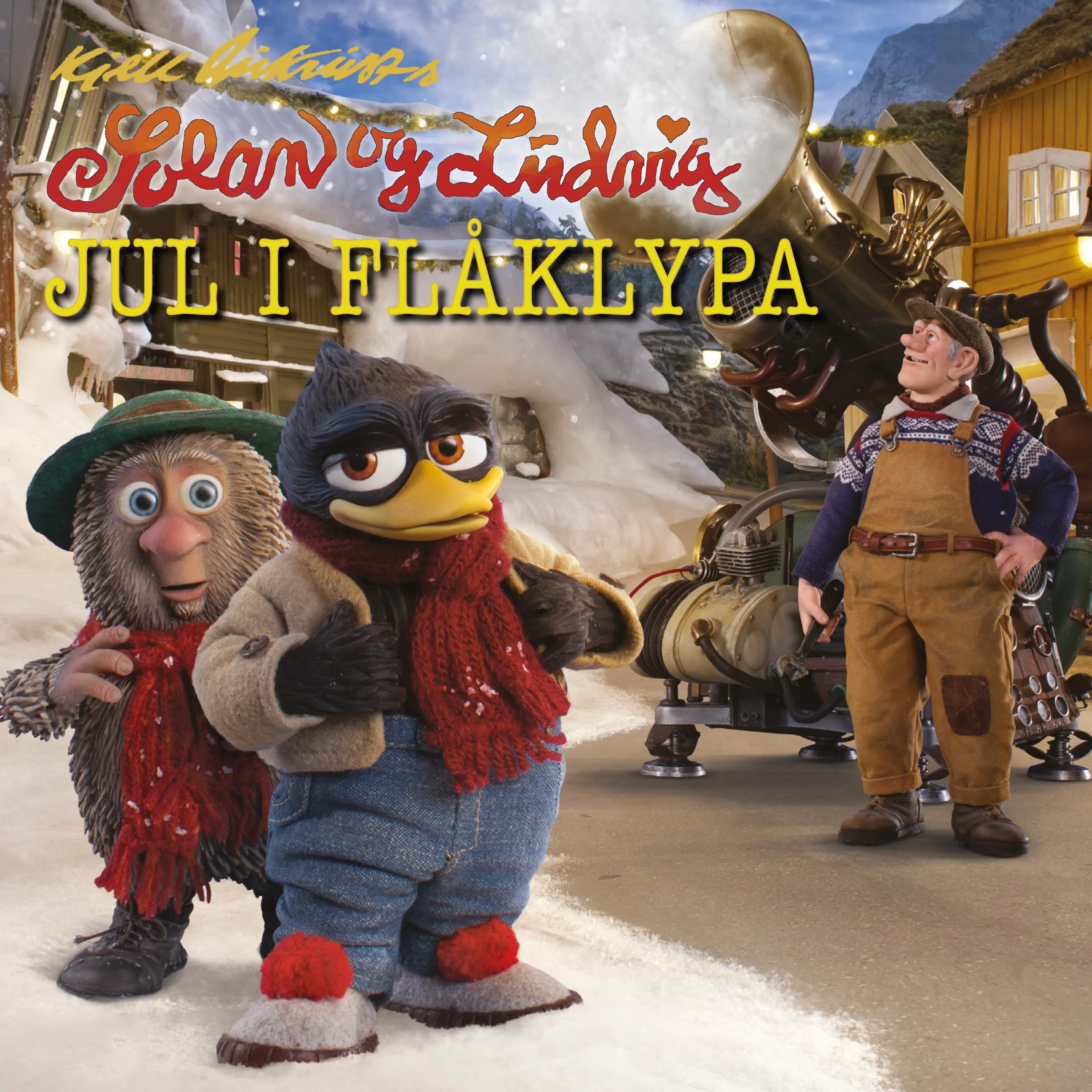 Omslag Jul i Flåklypa (Lydbok)