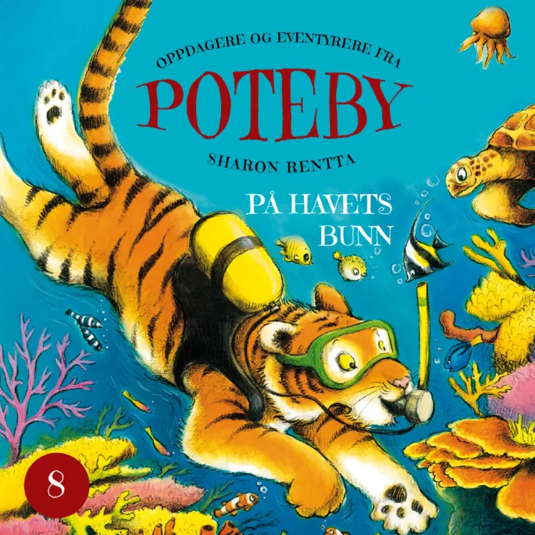 Omslag Poteby - På havets bunn av Sharon Rentta (Lydbok)