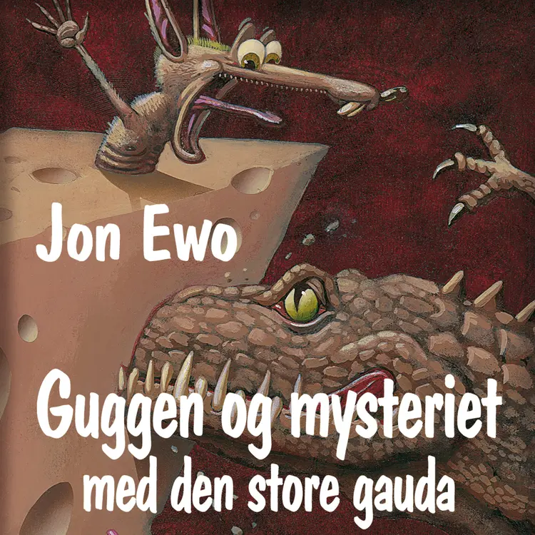 Omslag Guggen og mysteriet med den store gauda av Jon Ewo (Lydbok)