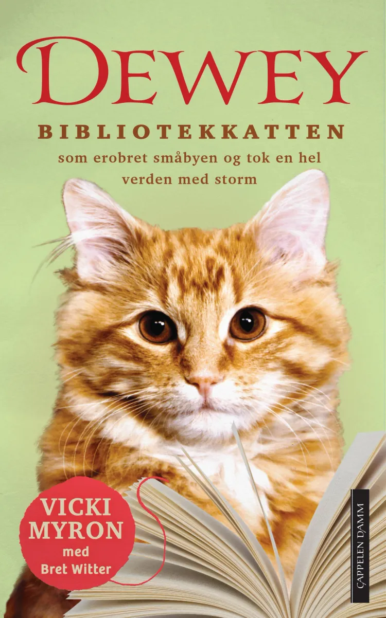 Omslag Dewey av Vicki Myron (Innbundet)