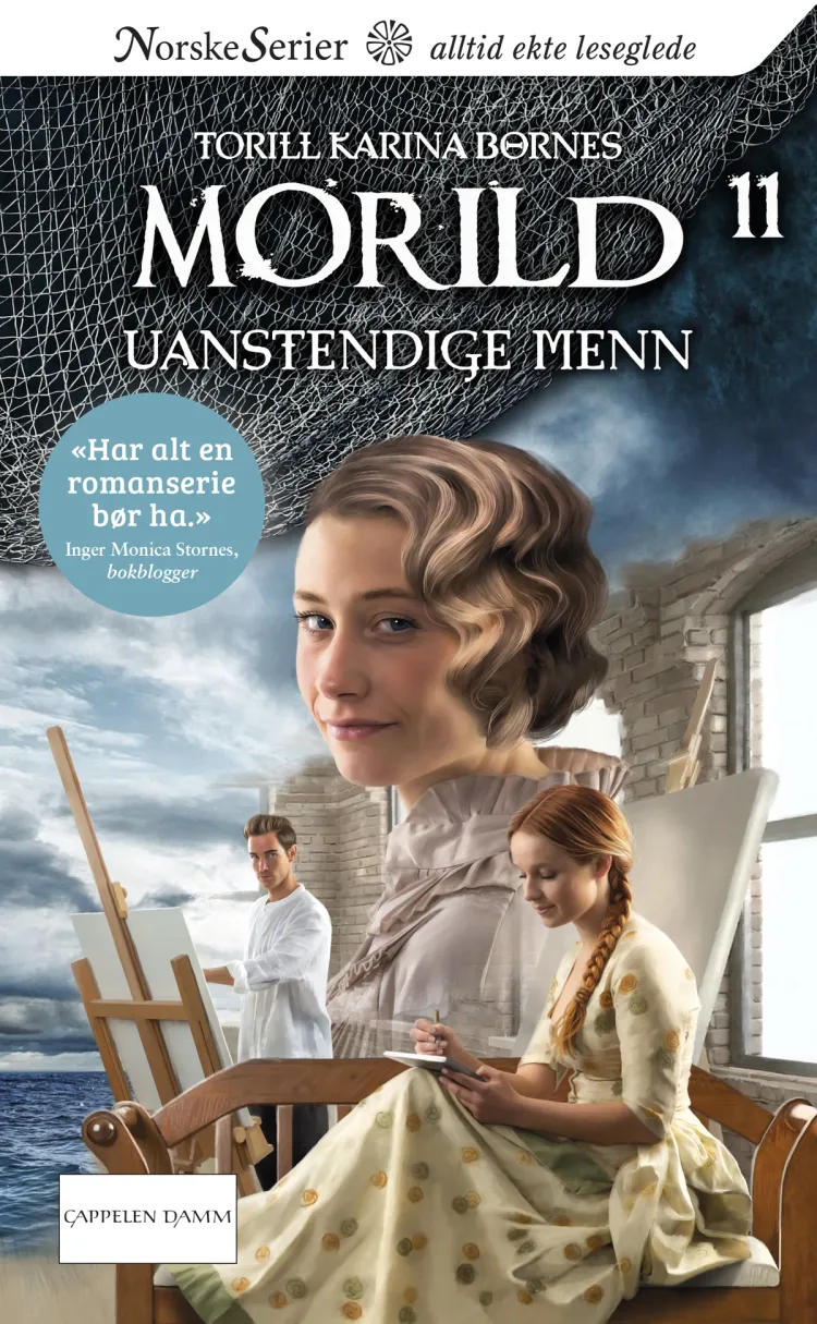 Omslag Uanstendige menn av Torill Karina Børnes (Heftet)