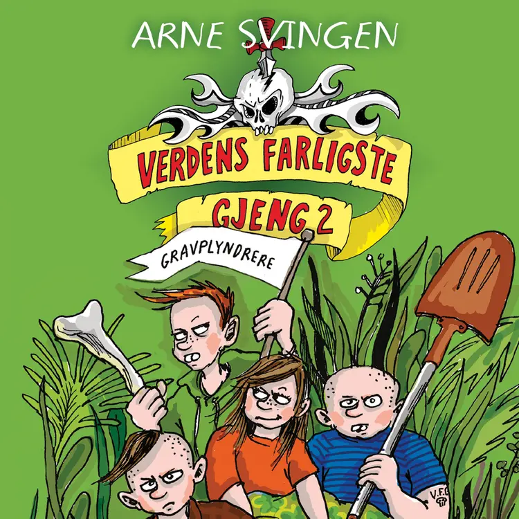 Omslag Gravplyndrere av Arne Svingen (Lydbok)