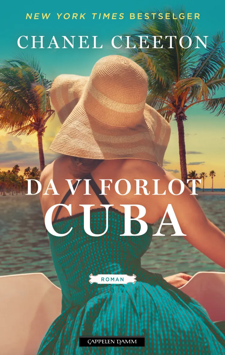 Omslag Da vi forlot Cuba av Chanel Cleeton (Innbundet)