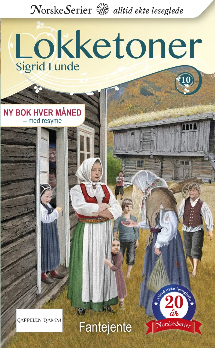 Omslag Fantejente av Sigrid Lunde (Ebok)