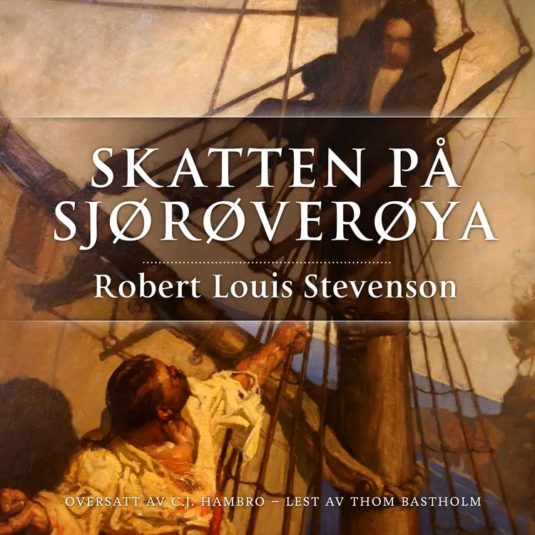 Omslag Skatten på Sjørøverøya av Robert Louis Stevenson (Nedlastbar lydbok)