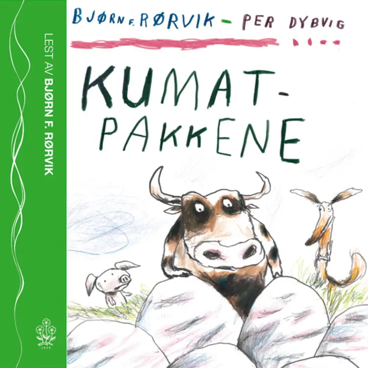 Omslag Kumatpakkene av Bjørn F. Rørvik (Lydbok)