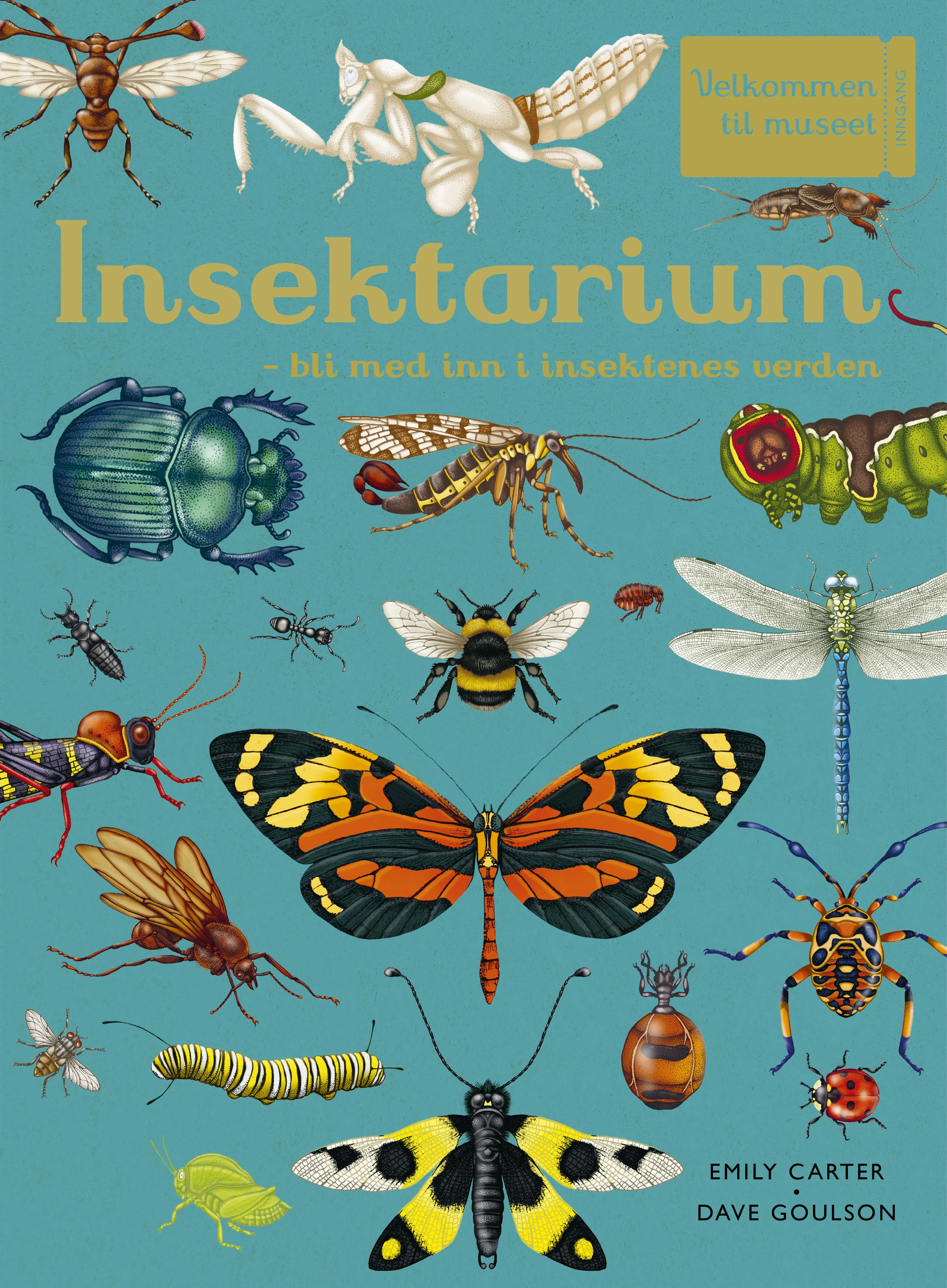 Omslag Insektarium av Emily Carter (Innbundet)