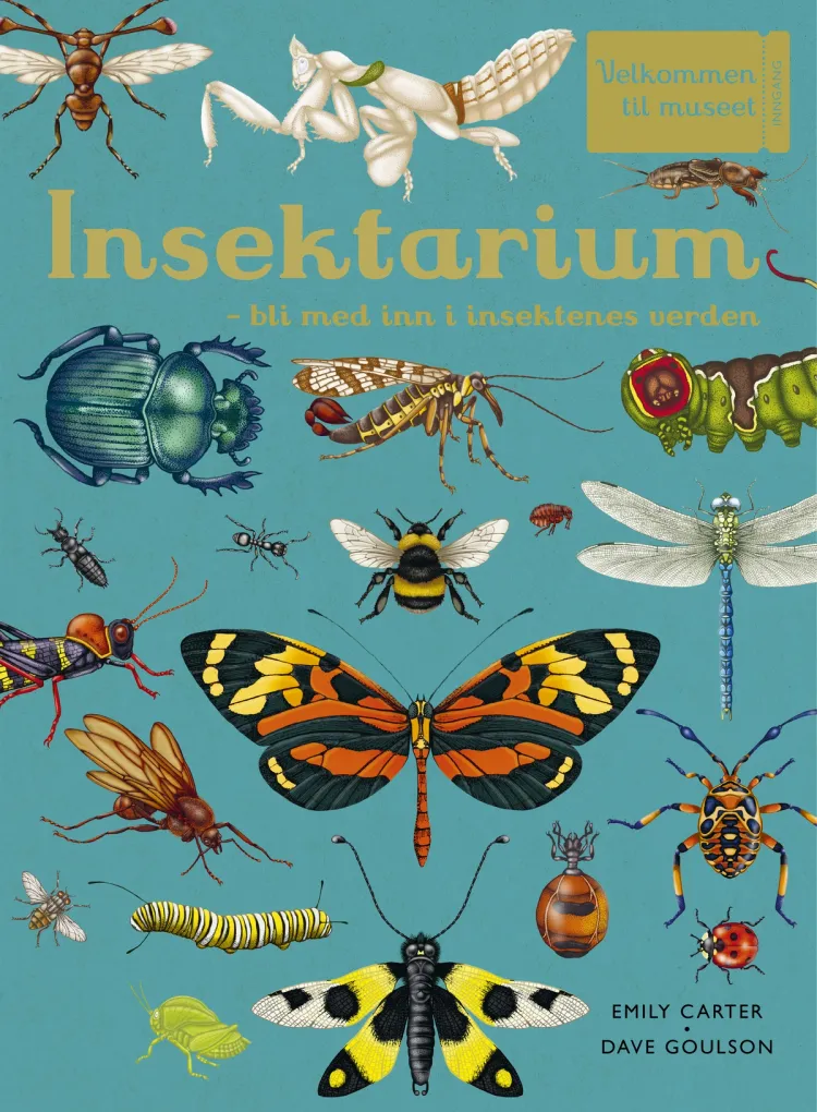 Omslag Insektarium av Emily Carter (Innbundet)