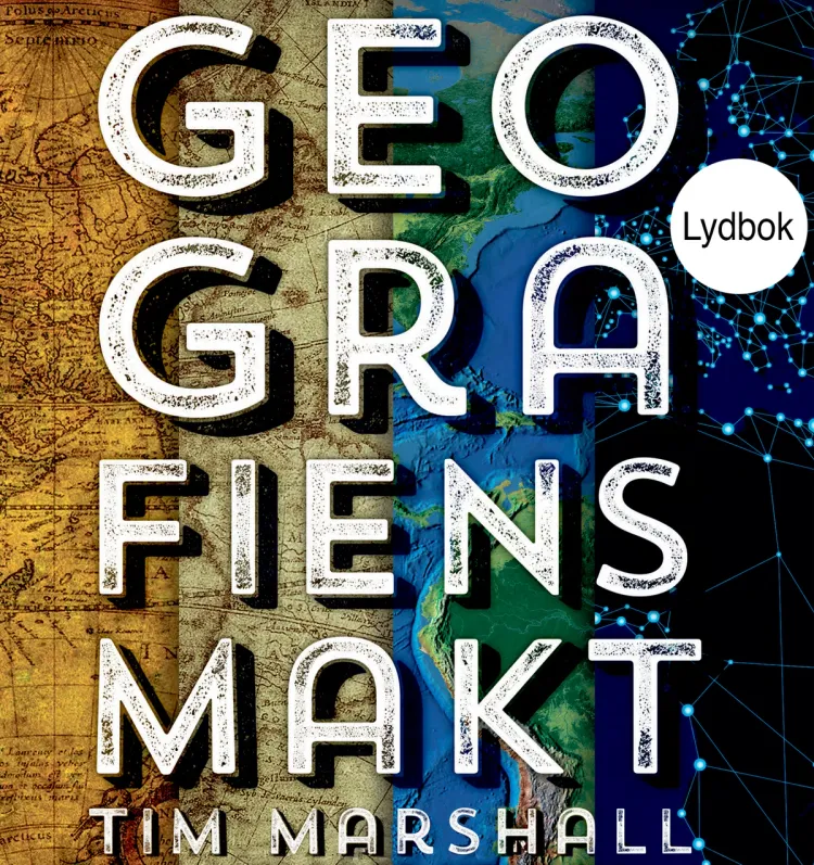 Omslag Geografiens makt av Tim Marshall (Lydbok)