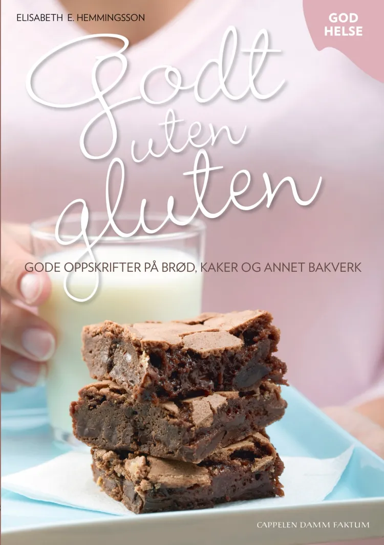 Omslag Godt uten gluten av Elisabeth Ekstrand Hemmingsson (Innbundet)