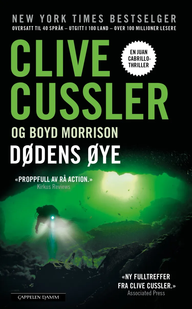 Omslag Dødens øye av Clive Cussler (Heftet)