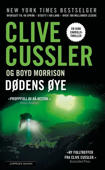 Omslag Dødens øye av Clive Cussler (Heftet)