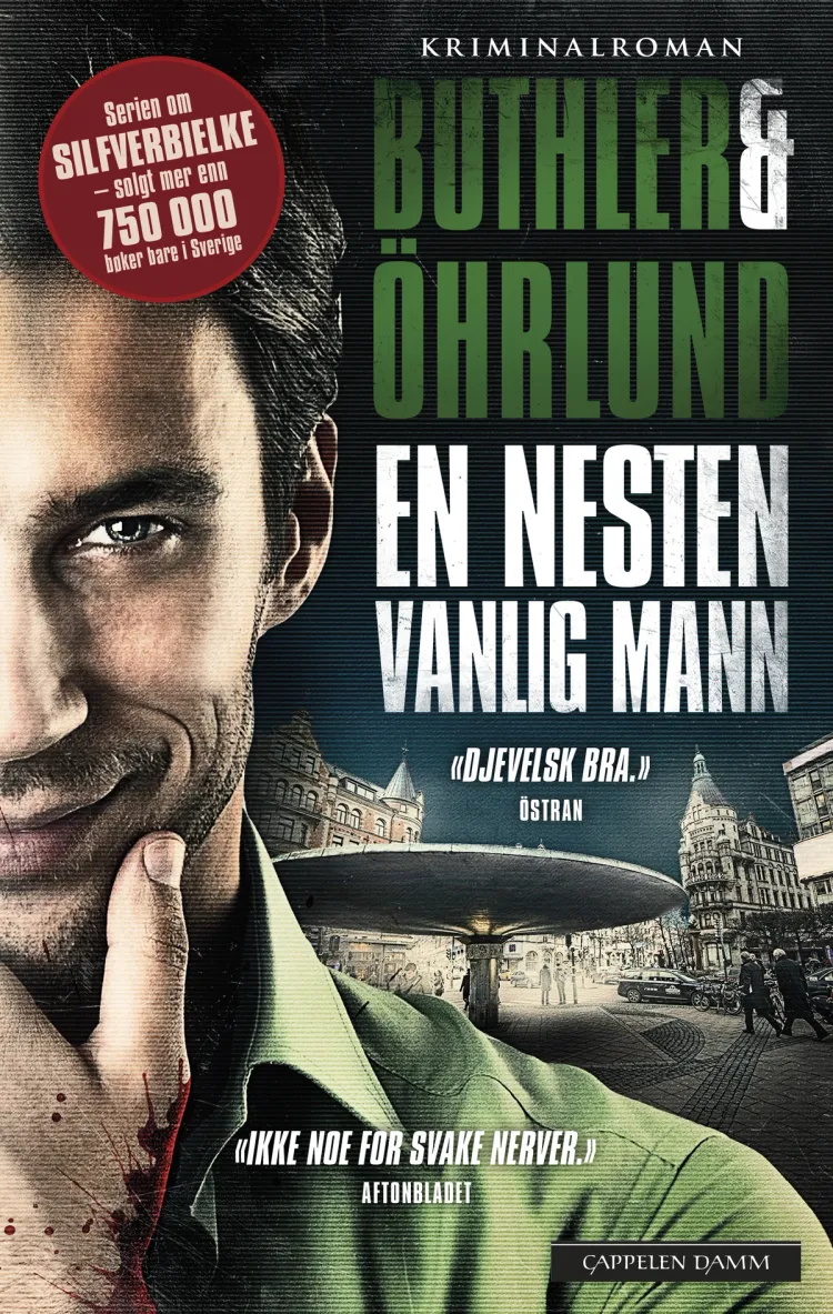 Omslag En nesten vanlig mann av Buthler &amp; Öhrlund (Heftet)