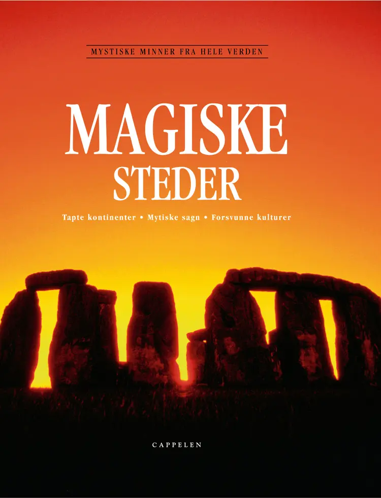 Omslag Magiske steder av Fiebag, Pieter / Holbe, Rainer / Gruber, Elmar (Innbundet)