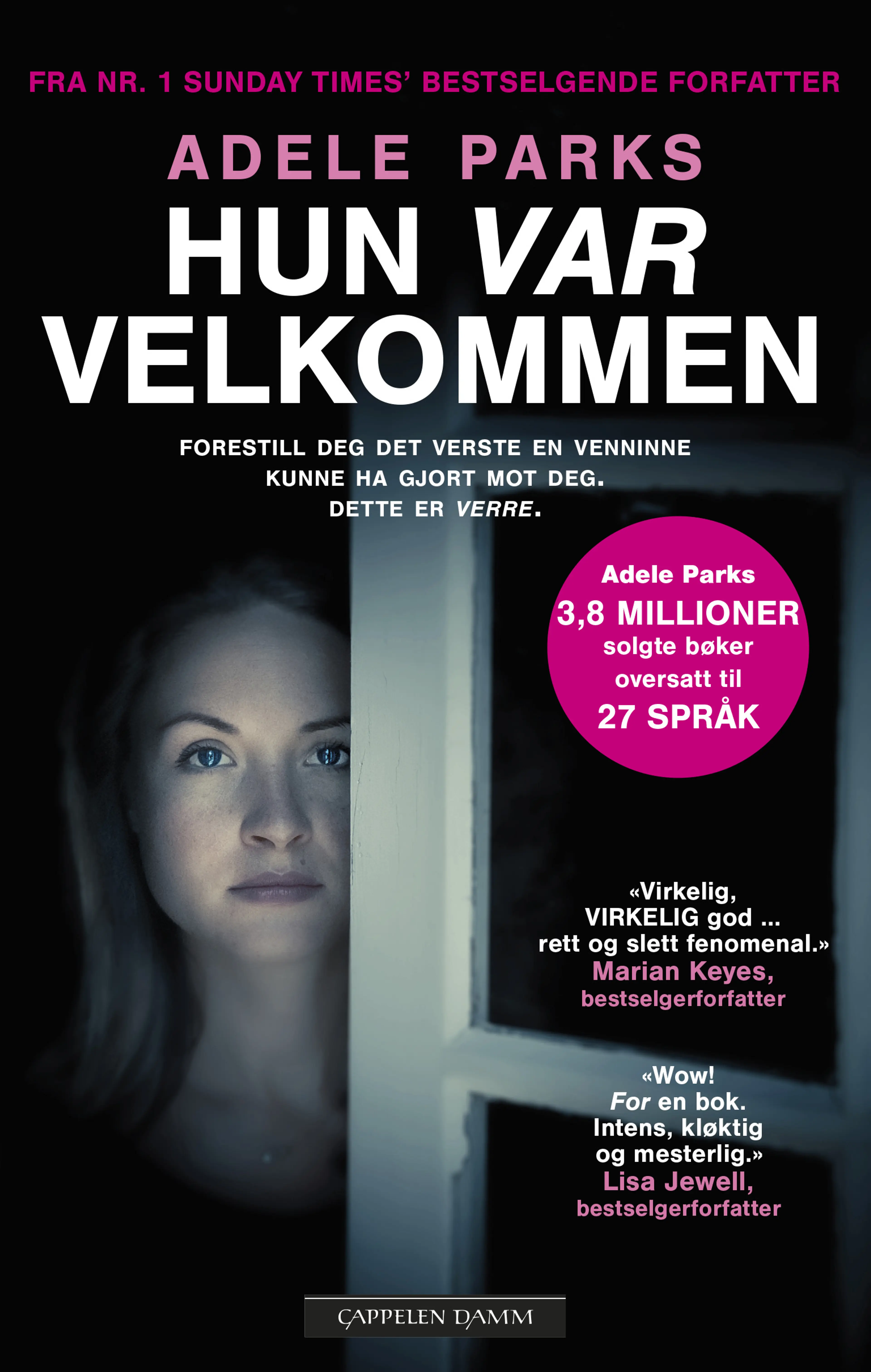 Omslag Hun var velkommen av Adele Parks (Ebok)