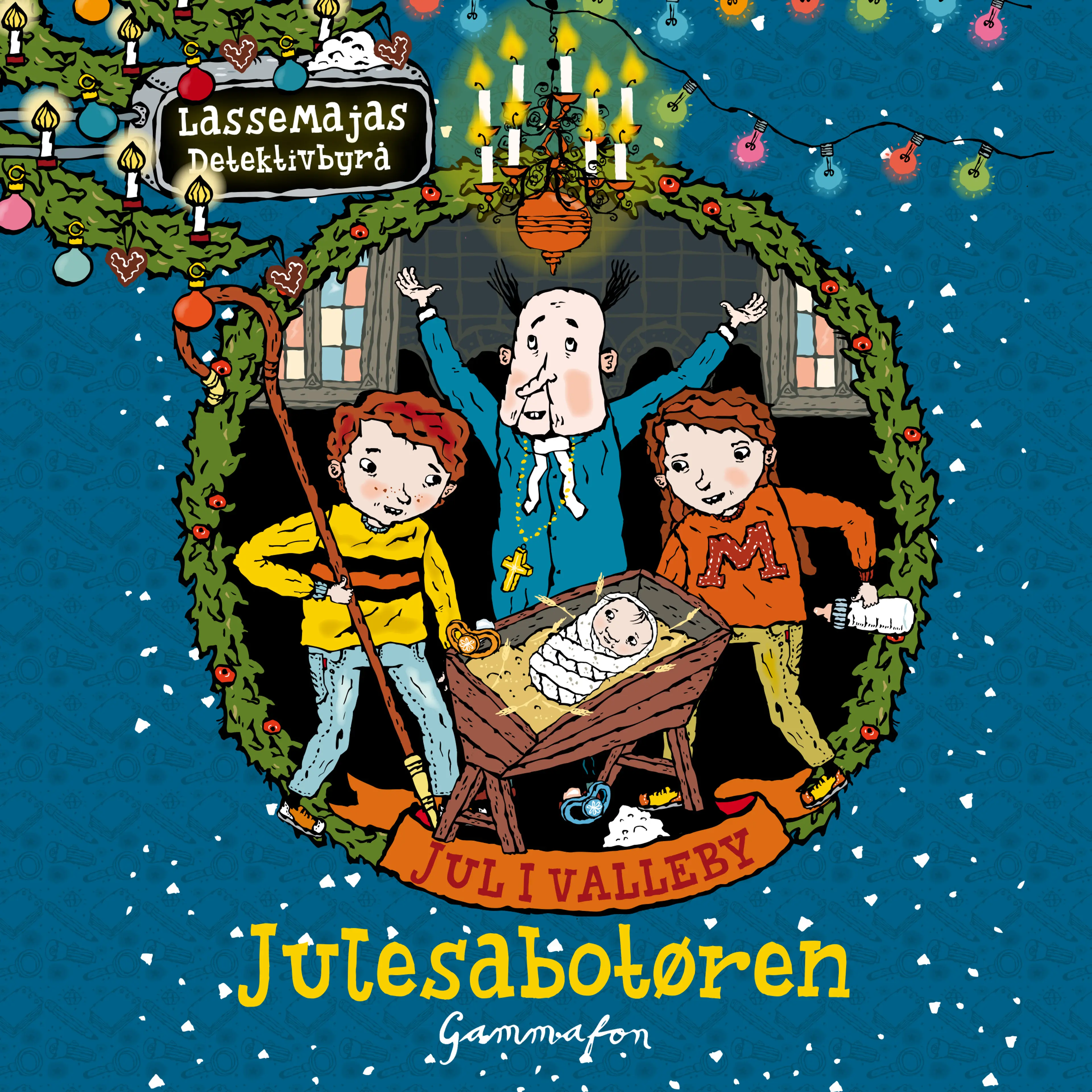 Omslag Jul i Valleby - Julesabotøren av Martin Widmark (Lydbok)