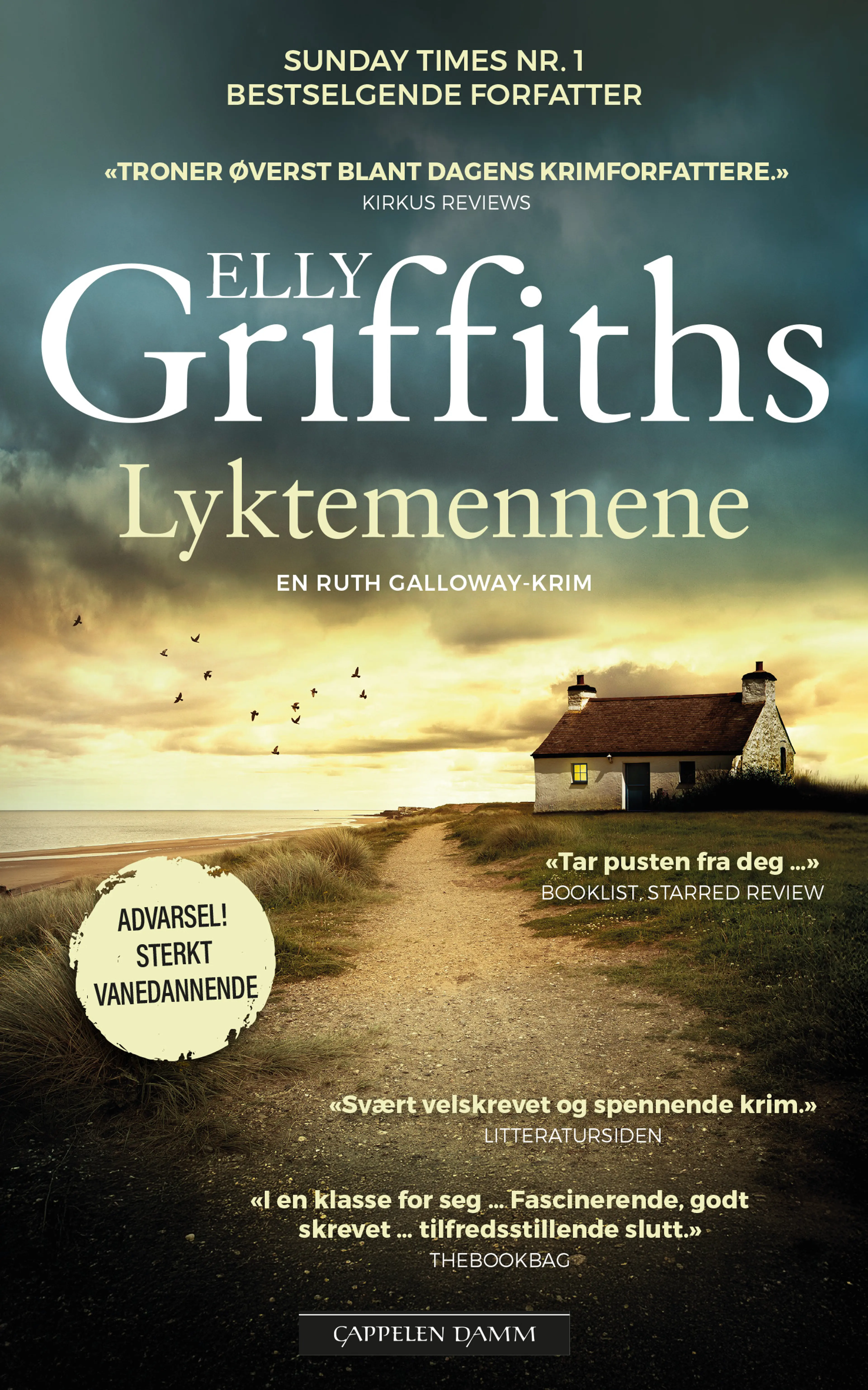 Omslag Lyktemennene av Elly Griffiths (Ebok)