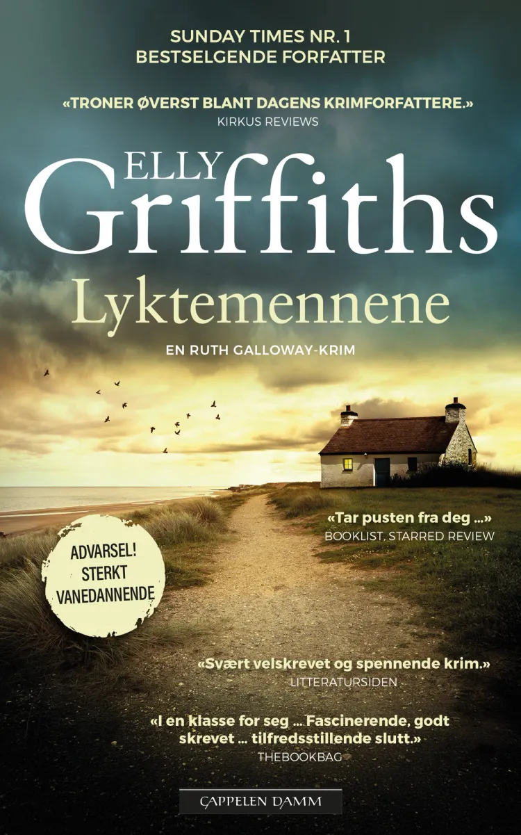 Omslag Lyktemennene av Elly Griffiths (Heftet)