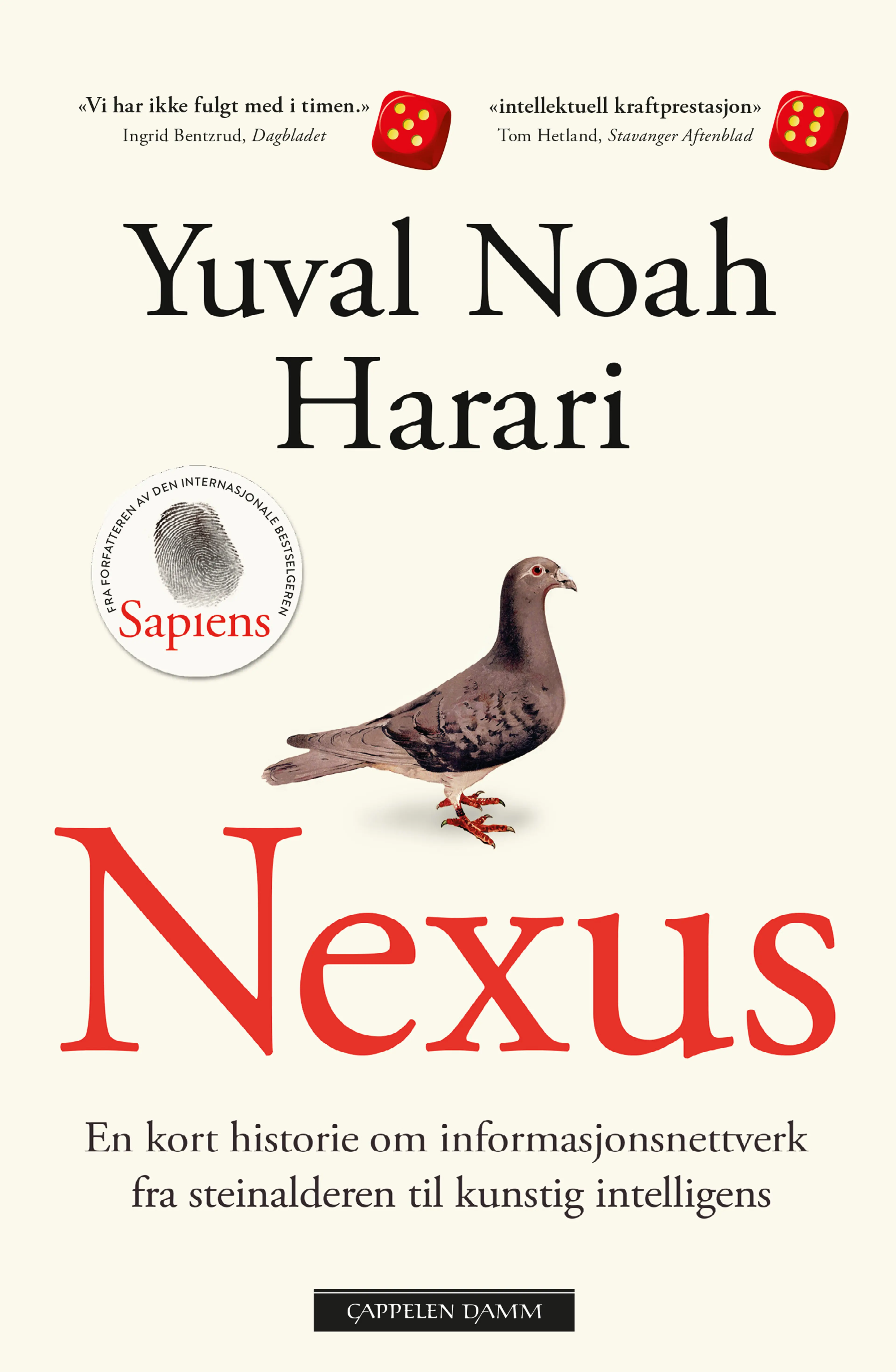 Omslag Nexus av Yuval Noah Harari (Heftet)