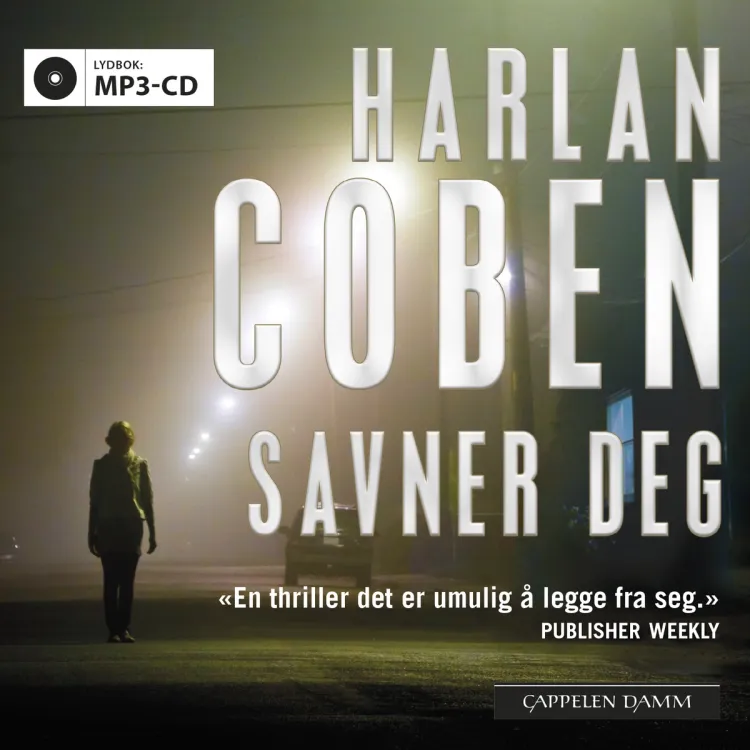 Omslag Savner deg av Harlan Coben (CD)