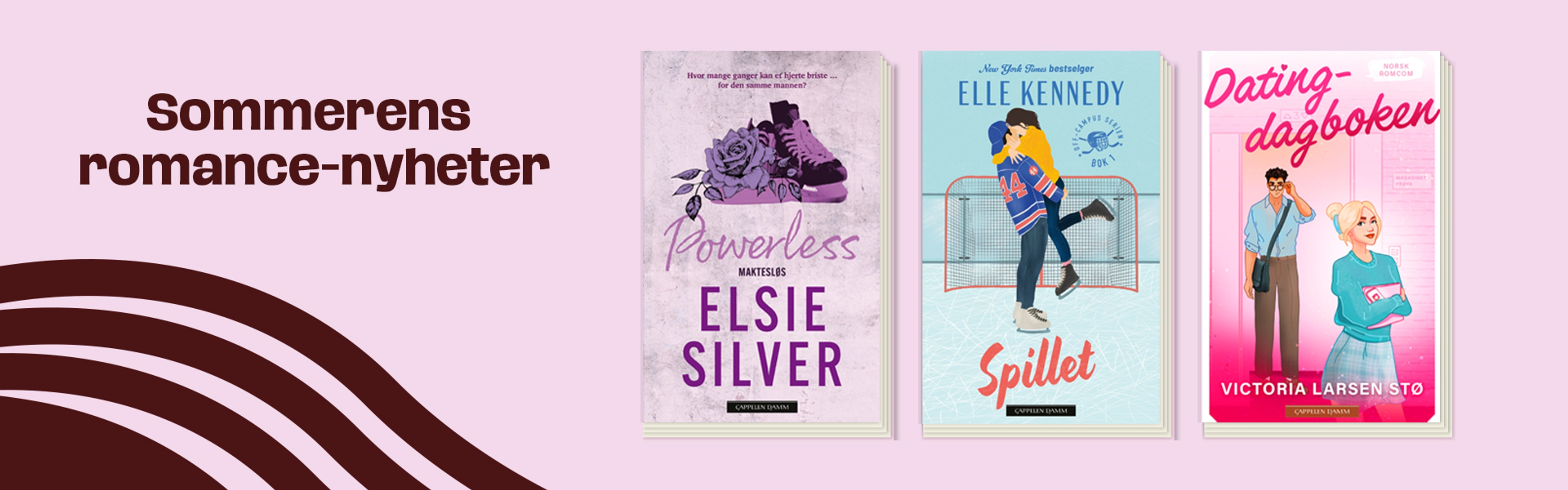 Sommerens romance-nyheter: Elsie Silver, Elle Kennedy og Victoria Larsen Stø