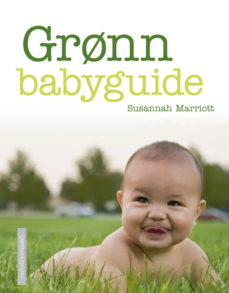 Omslag Grønn babyguide av Susannah Marriott (Innbundet)