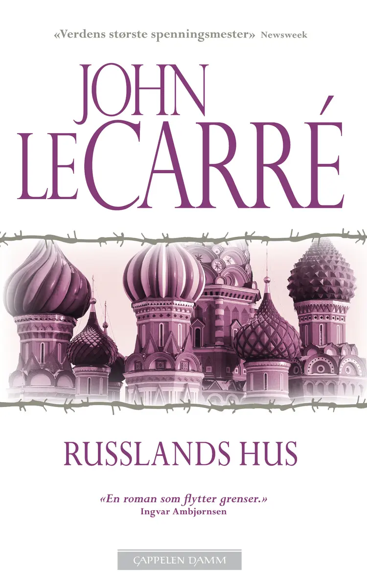 Omslag Russlands hus av John le Carré (Heftet)