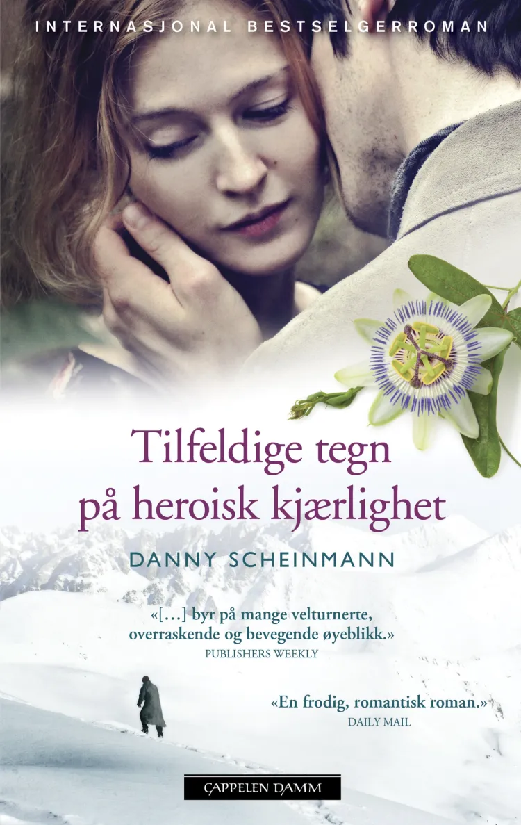 Omslag Tilfeldige tegn på heroisk kjærlighet av Danny Scheinmann (Heftet)