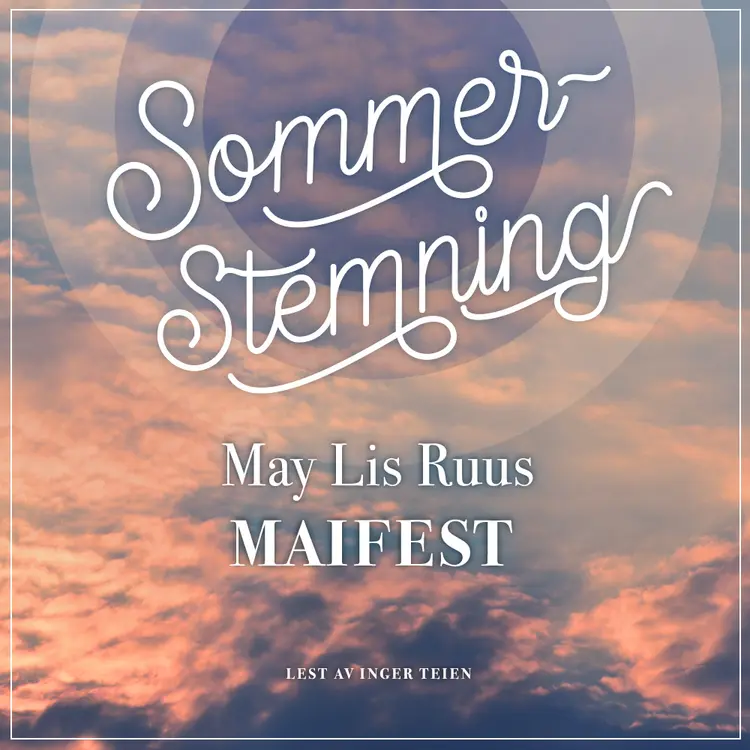 Omslag Maifest av May Lis Ruus (Lydbok)