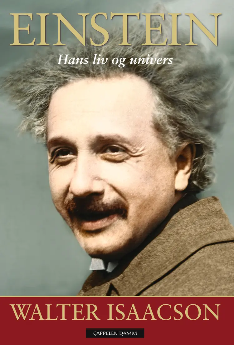 Omslag Einstein av Walter Isaacson (Innbundet)