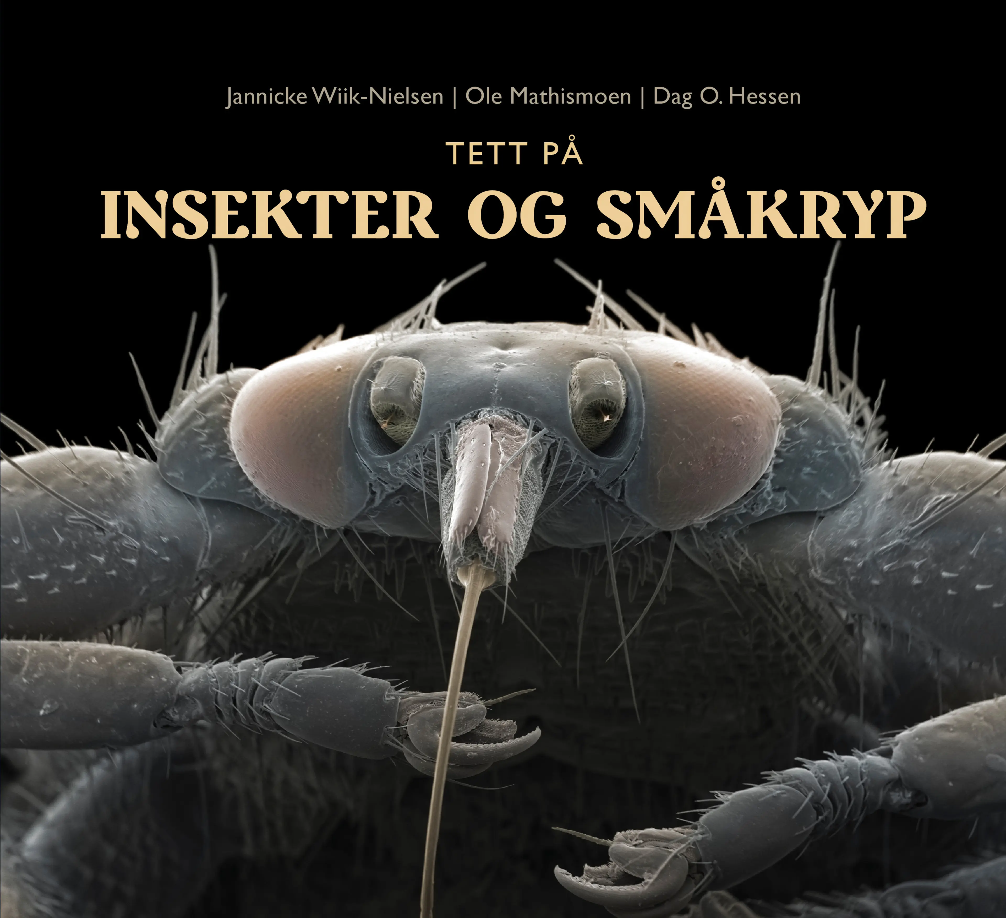 Omslag Tett på insekter og småkryp av Jannicke Wiik-Nielsen, Dag O. Hessen og Ole Mathismoen (Innbundet)