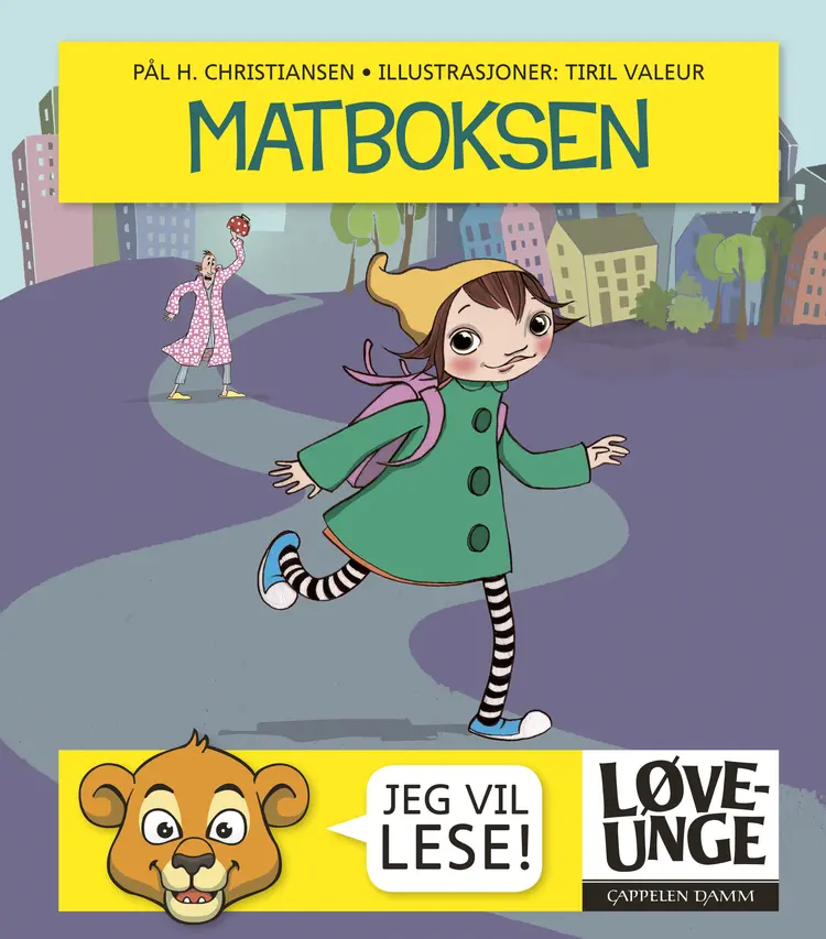 Omslag Løveunge - Matboksen av Pål H. Christiansen (Innbundet)