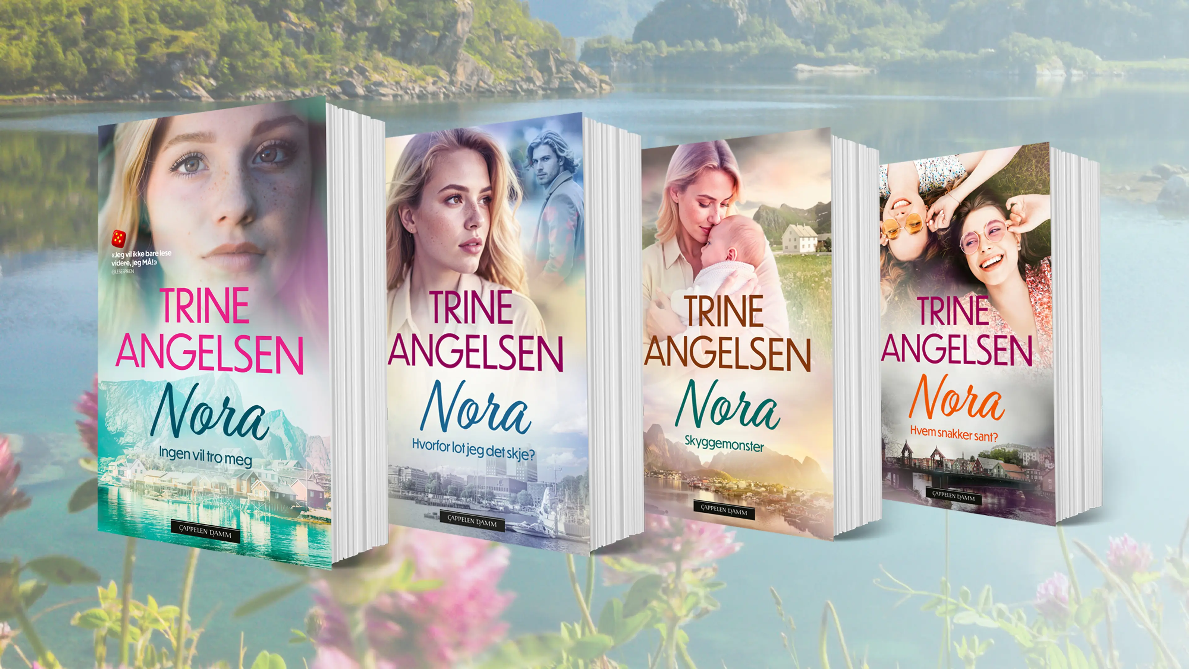 De fire bøkene i serien Nora