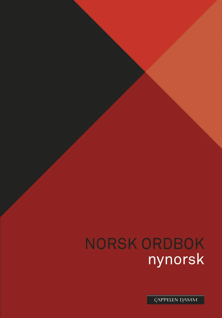 Omslag Norsk ordbok – nynorsk av Helene Urdland Karlsen (Innbundet)
