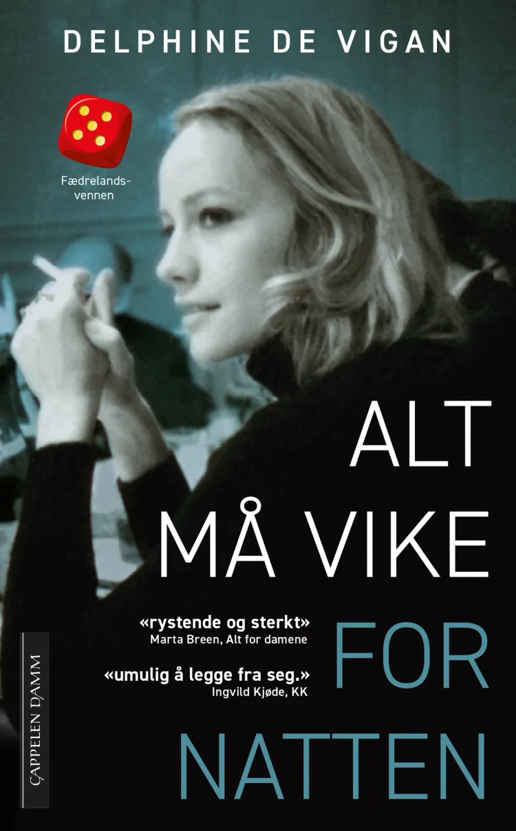 Omslag Alt må vike for natten av Delphine De Vigan (Heftet)