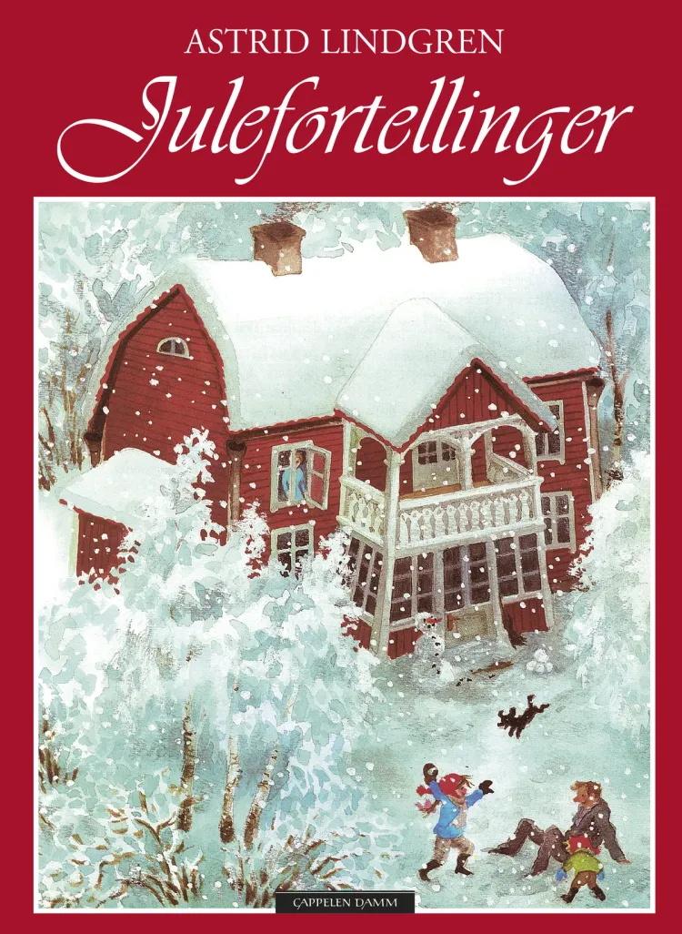 Omslag Julefortellinger av Astrid Lindgren (Innbundet)