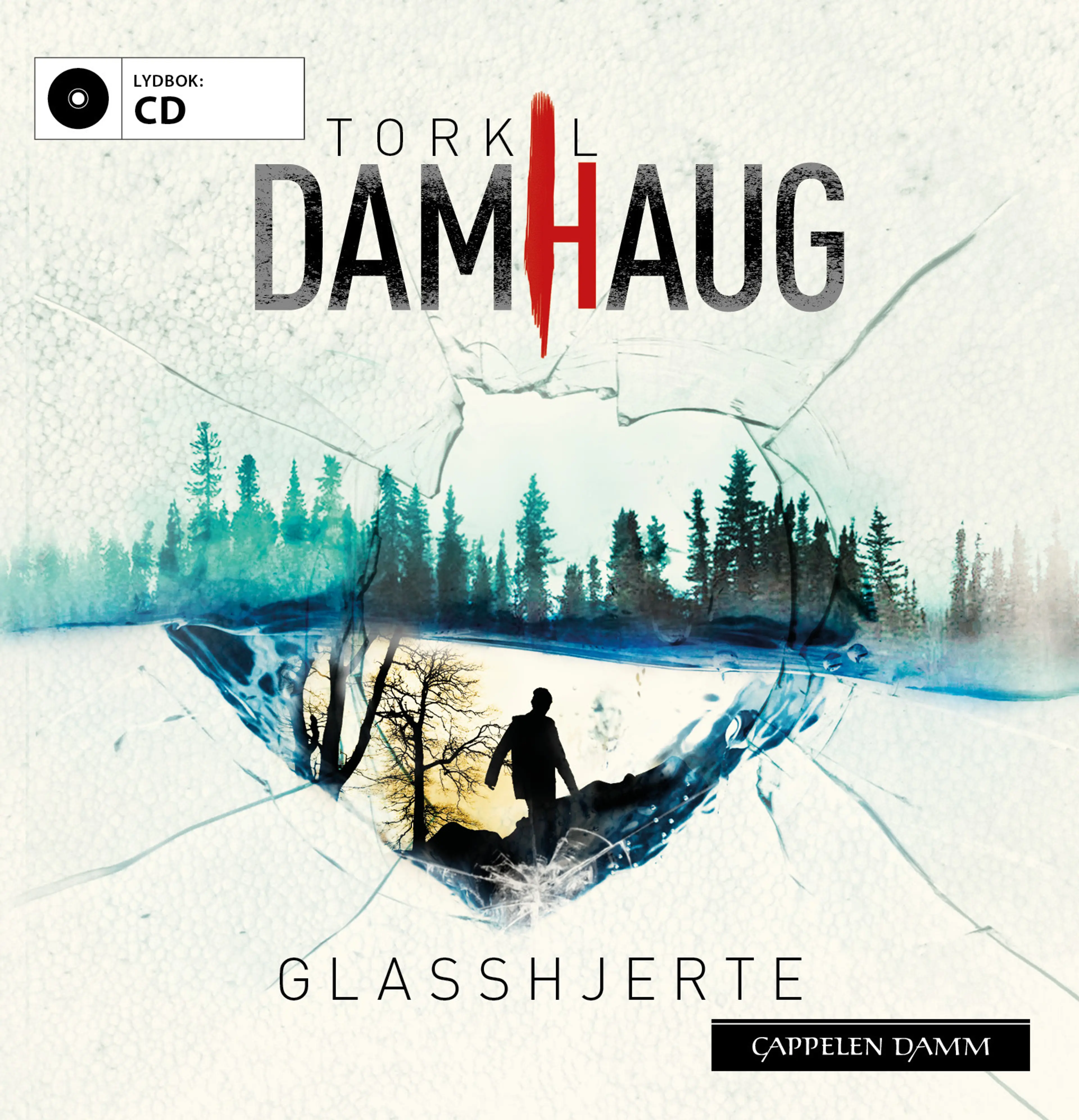 Omslag Glasshjerte av Torkil Damhaug (CD)