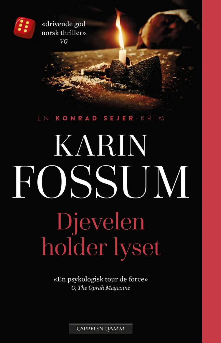 Omslag Djevelen holder lyset av Karin Fossum (Heftet)