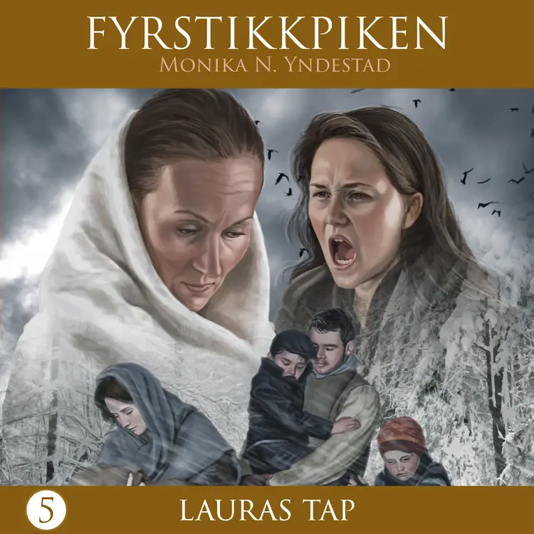 Omslag Lauras tap av Monika N. Yndestad (Lydbok)