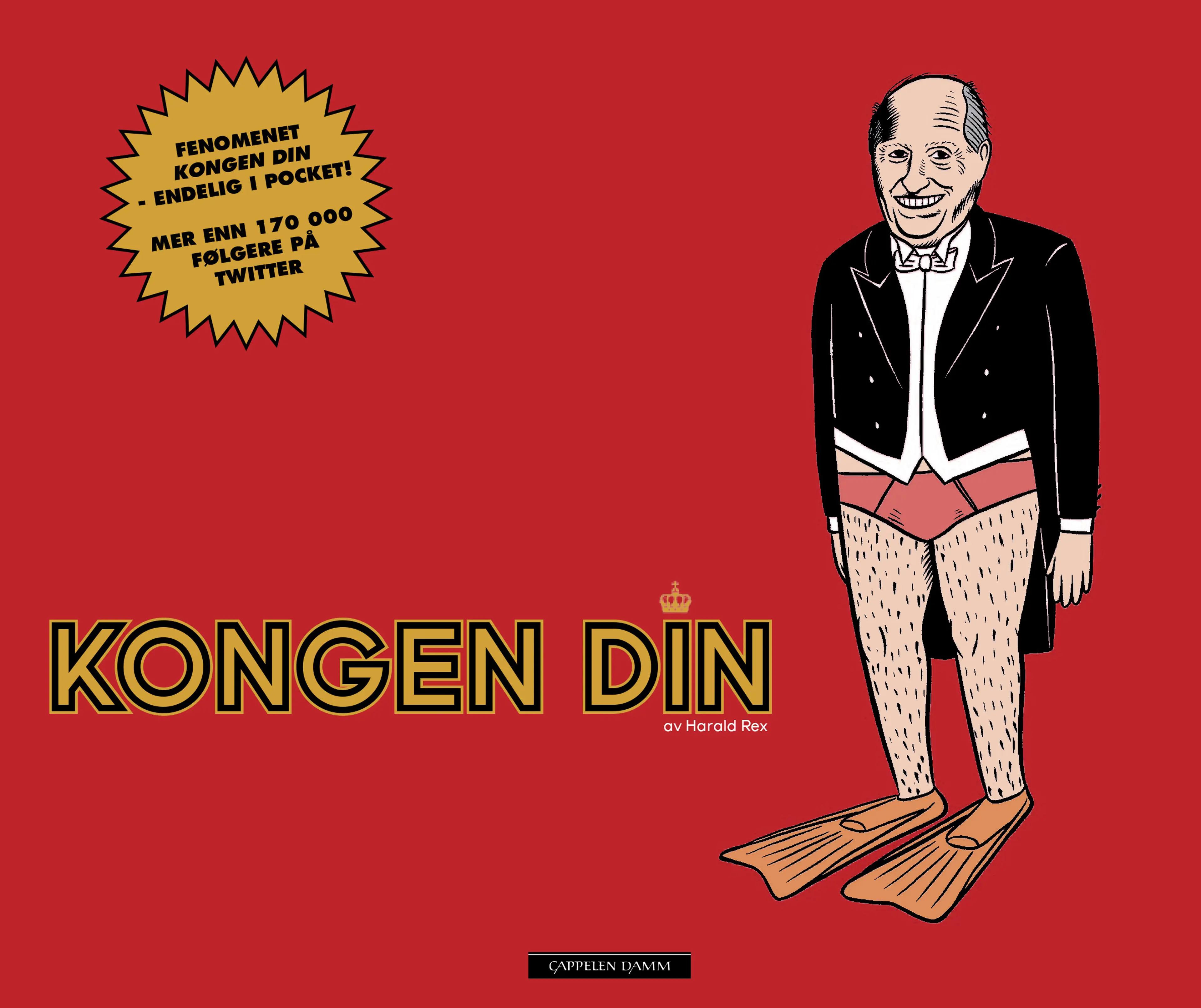 Omslag Kongen din av Odd-Magnus Williamson og Sindre Wexelsen Goksøyr (Heftet)