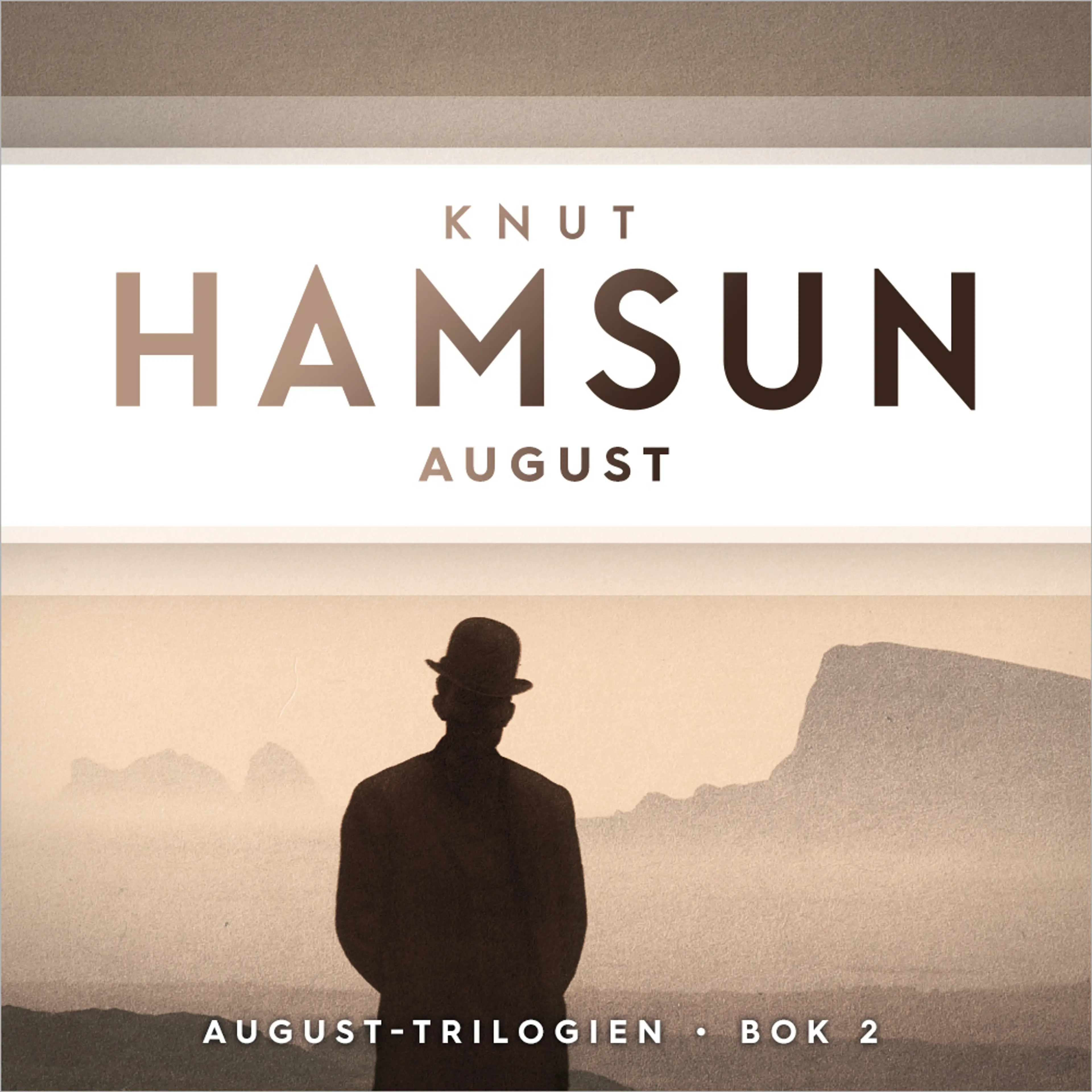 Omslag August av Knut Hamsun (Lydbok)