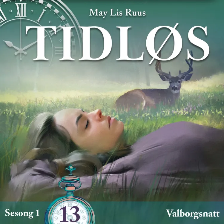 Omslag Valborgsnatt av May Lis Ruus (Lydbok)