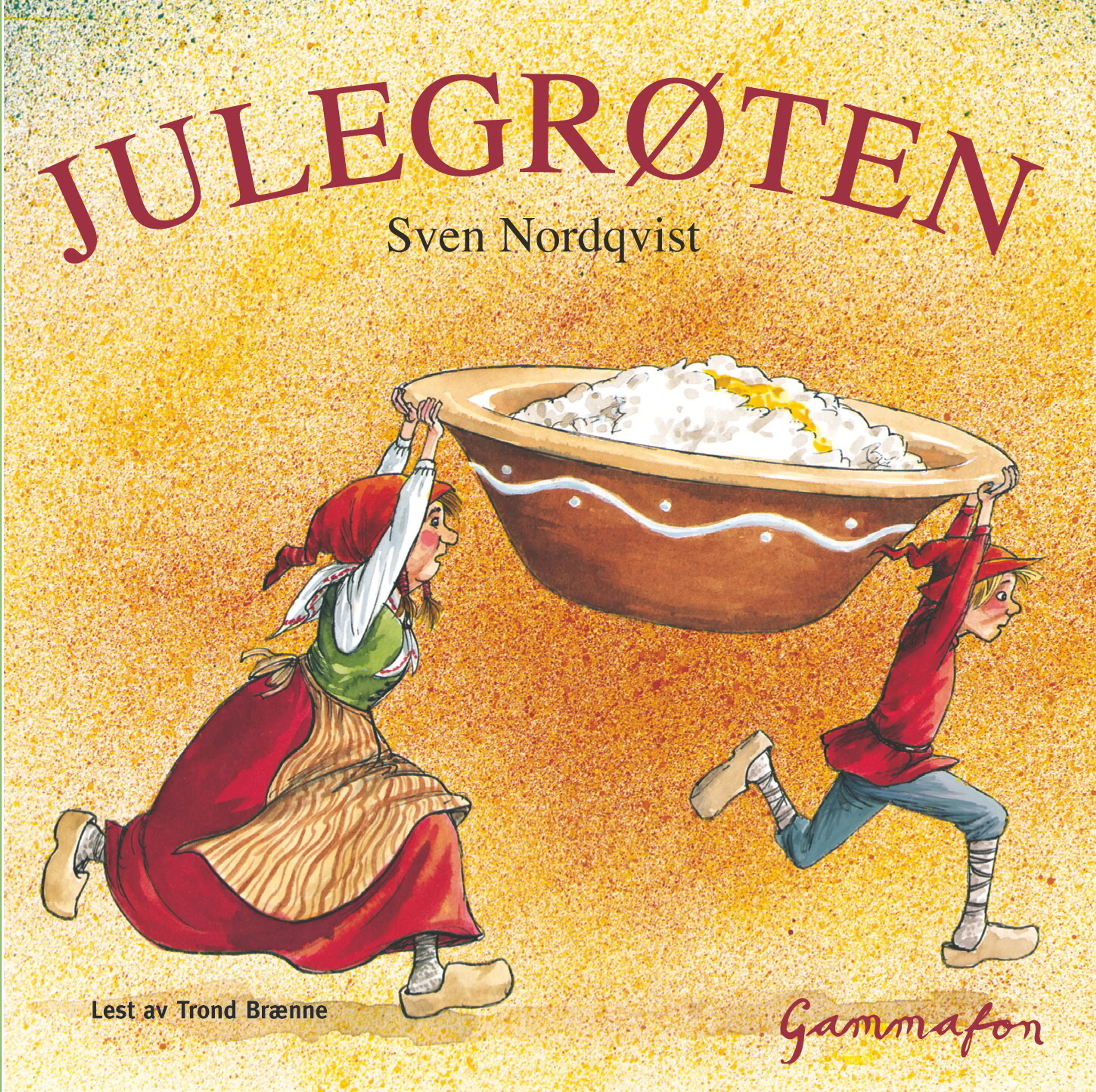Omslag Julegrøten av Sven Nordqvist (Lydbok)